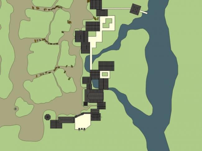 Sketchup商业模型|会所，多层，现代中式风格