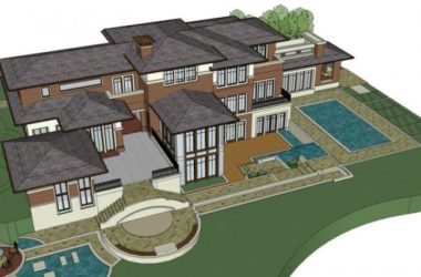 Sketchup商业模型|多层会所，现代风格-BIM建筑网