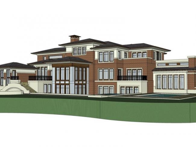 Sketchup商业模型|多层会所，现代风格