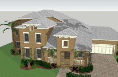 Sketchup商业模型|多层会所，现代风格-BIM建筑网