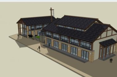 Sketchup商业模型|会所，现代中式风格-BIM建筑网