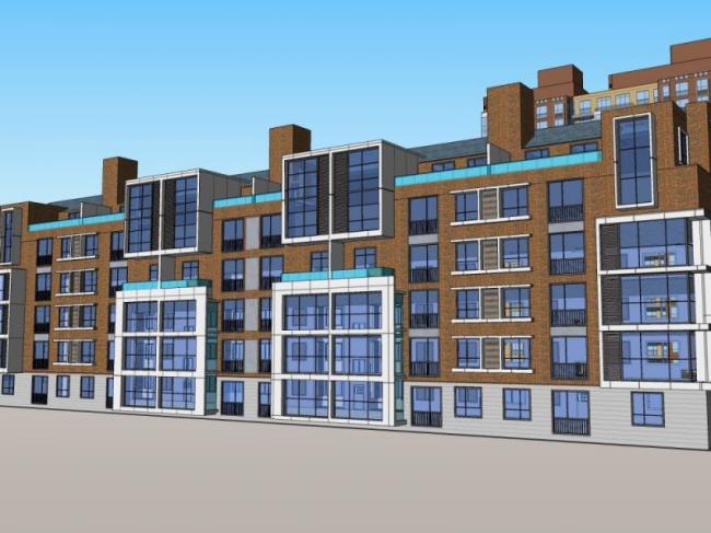 Sketchup住宅模型|多层及高层住宅，现代风格