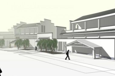 Sketchup商业模型|多层会所，中式风格-BIM建筑网