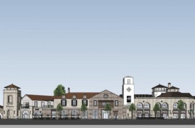 Sketchup商业模型|低层商业街，现代风格-BIM建筑网