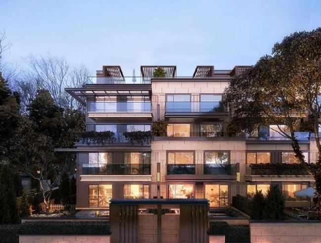 Sketchup住宅模型|多层住宅，花园洋房，现代中式风格