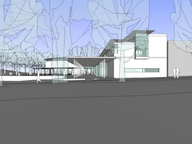 Sketchup商业模型|多层会所，现代风格