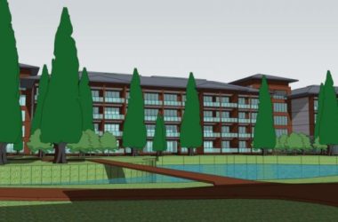 Sketchup酒店模型|多层酒店，东南亚风格-BIM建筑网