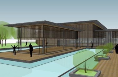 Sketchup商业模型|会所，现代中式风格-BIM建筑网