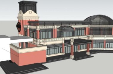 Sketchup商业模型|低层会所，现代风格-BIM建筑网