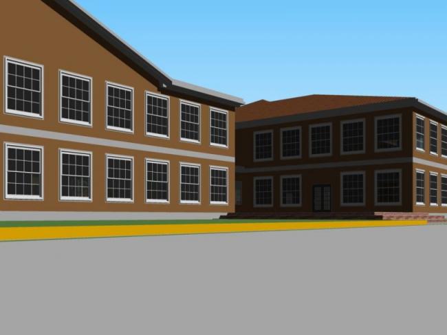 Sketchup商业模型|多层会所，现代风格