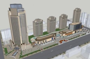 Sketchup综合体模型|超高层商业综合体，办公，住宅，酒店，古典风格-BIM建筑网