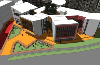 Sketchup学校模型|多层幼儿园学校，校园教育建筑，现代风格-BIM建筑网