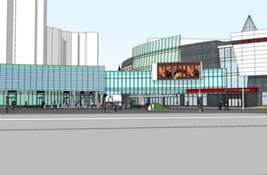 Sketchup综合体模型|多层商业综合体，现代风格-BIM建筑网