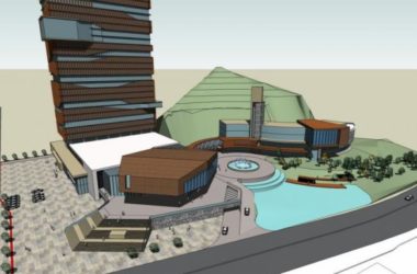 Sketchup商业模型|商业综合体，现代风格-BIM建筑网