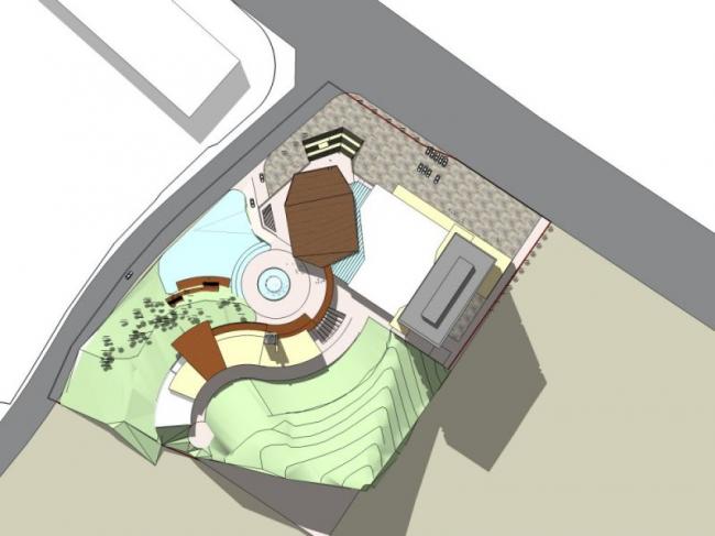 Sketchup商业模型|商业综合体，现代风格