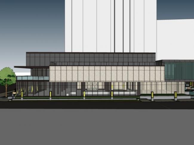 Sketchup商业模型|会所，现代风格