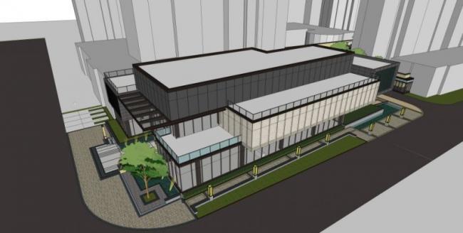 Sketchup商业模型|会所，现代风格