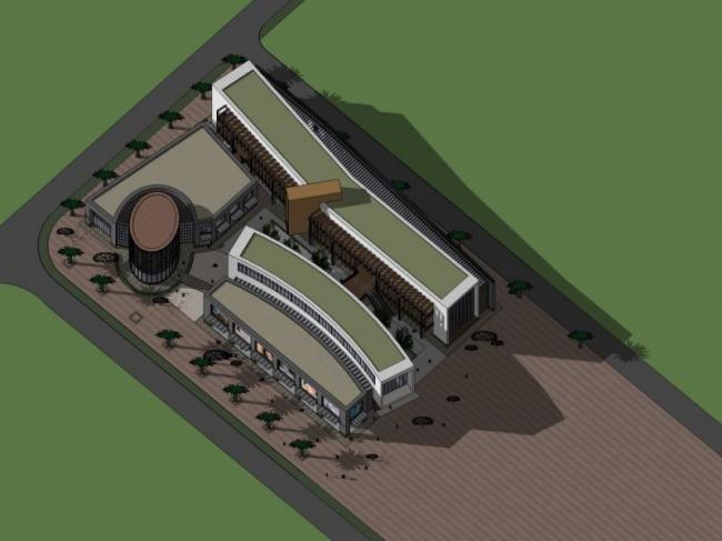 Sketchup商业模型|会所，现代风格