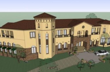 Sketchup商业模型|会所，西班牙风格-BIM建筑网