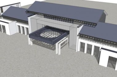 Sketchup商业模型|会所，中式风格-BIM建筑网