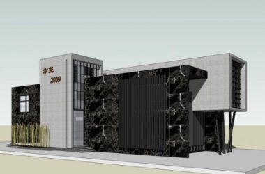 Sketchup商业模型|售楼处，现代风格-BIM建筑网