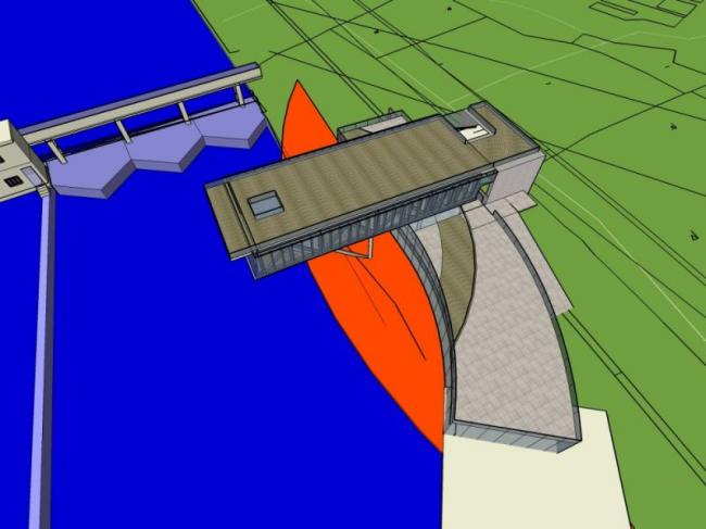 Sketchup文化模型|多层茶室，文化建筑，现代风格