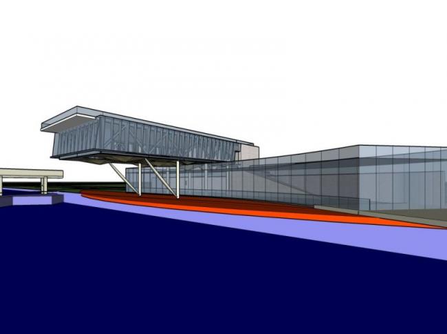 Sketchup文化模型|多层茶室，文化建筑，现代风格