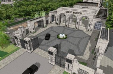 Sketchup商业模型|会所，古典风格-BIM建筑网