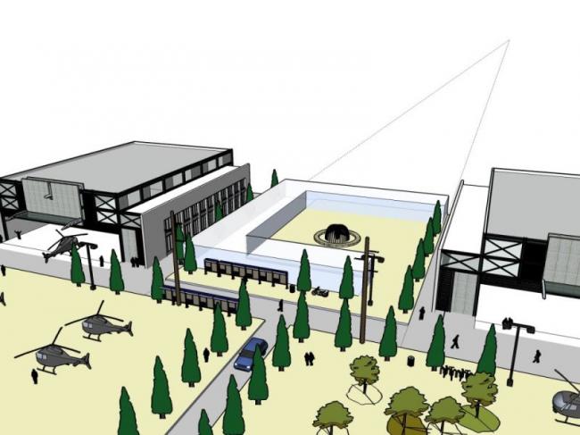 Sketchu工业厂房|多层艺术厂房工业工厂，现代风格