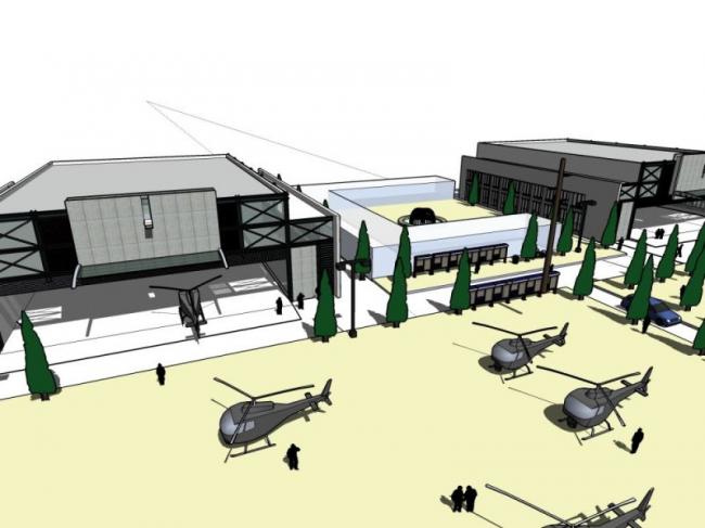 Sketchu工业厂房|多层艺术厂房工业工厂，现代风格