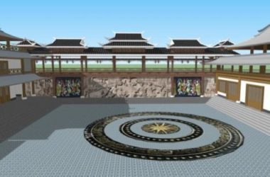 Sketchup古建筑模型|多层农村改造，中式风格，古建-BIM建筑网