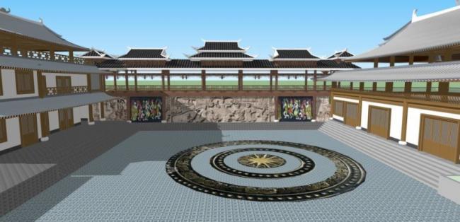 Sketchup古建筑模型|多层农村改造，中式风格，古建