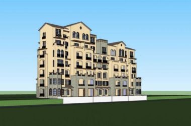 Sketchup住宅模型|多层住宅，居住建筑，古典风格，欧式风格-BIM建筑网