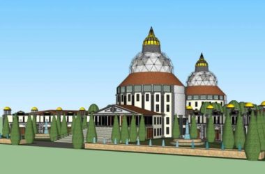 Sketchup商业模型|多层商业建筑，现代风格-BIM建筑网