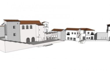 Sketchup商业模型|商业街，西班牙风格-BIM建筑网