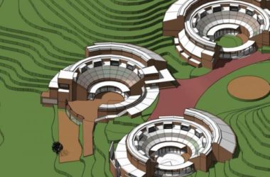 Sketchup商业模型|山地会所，现代风格-BIM建筑网