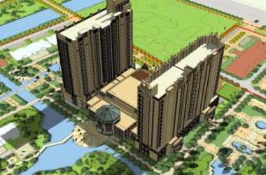 Sketchup住宅模型|高层住宅楼，居住建筑，古典风格-BIM建筑网