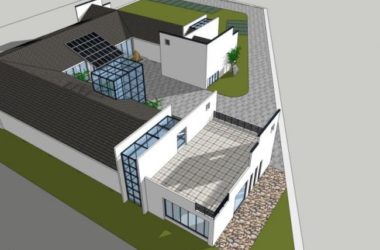 Sketchup商业模型|低层，商业会所，现代风格-BIM建筑网