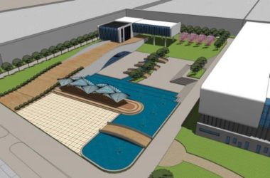 Sketchup办公模型|多层办公楼，现代风格-BIM建筑网