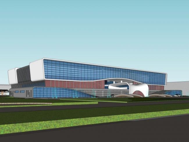 Sketchup办公模型|多层办公楼，现代风格