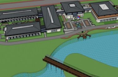 Sketchup商业模型|低层会所，现代风格-BIM建筑网