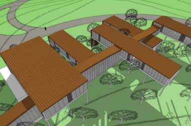 Sketchup商业模型|低层会所，现代风格-BIM建筑网