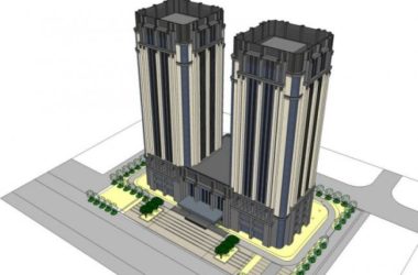 Sketchup酒店模型|高层酒店，古典风格-BIM建筑网