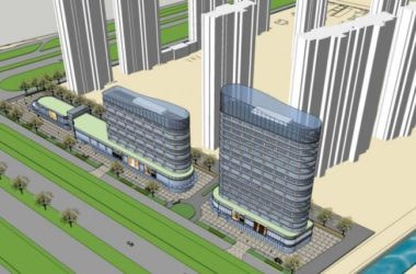 Sketchup综合体模型|多高层商业综合体，酒店，办公，现代风格-BIM建筑网