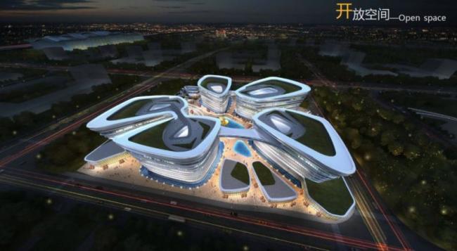 Sketchup文化模型|多层会展中心，文化建筑，现代风格