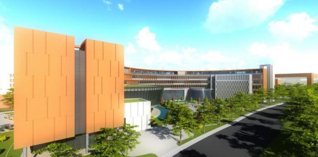 Sketchup学校模型|多层学校，校园教育建筑，现代风格