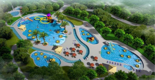 Sketchup酒店模型|度假山庄，中式风格