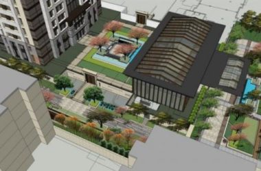 Sketchup景观模型|住宅景观，现代中式风格-BIM建筑网