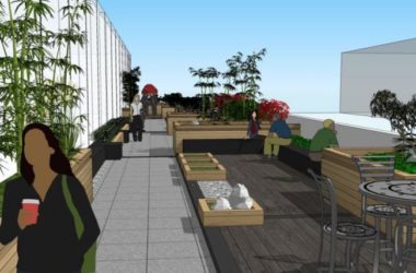 Sketchup景观模型|屋顶花园景观，现代风格-BIM建筑网