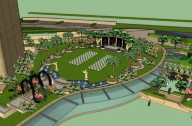 Sketchup景观模型|公园景观，古典风格-BIM建筑网